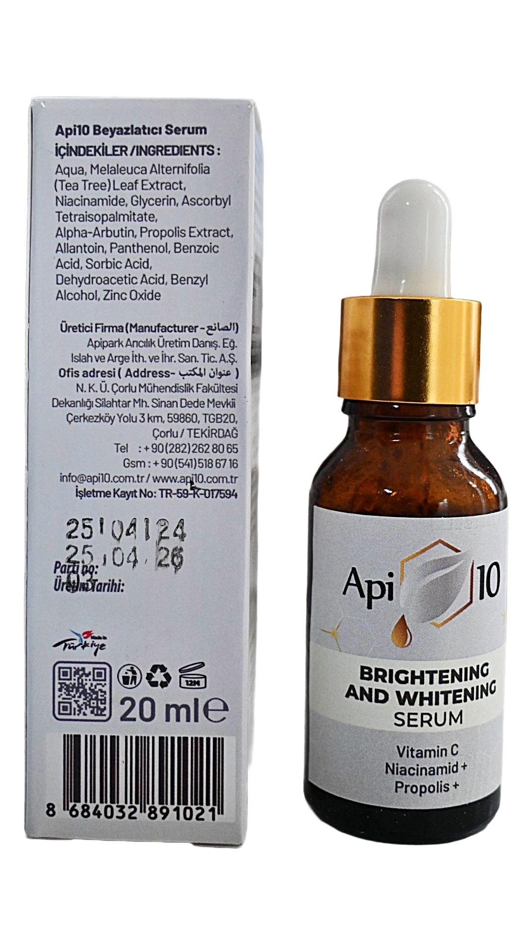 Api%2010%20Beyazlatıcı%20Serum%2020%20ML