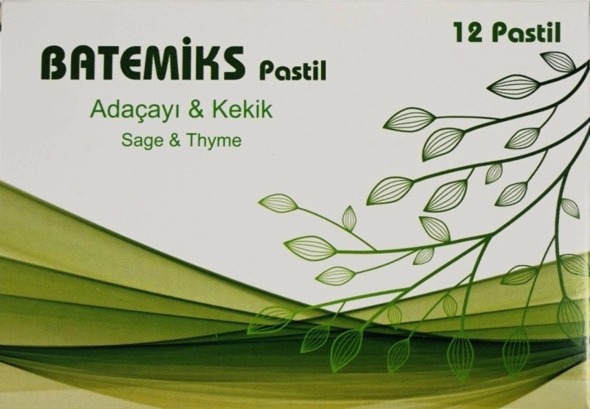 Batemiks Sage & Thyme 12-Piece Pastilles