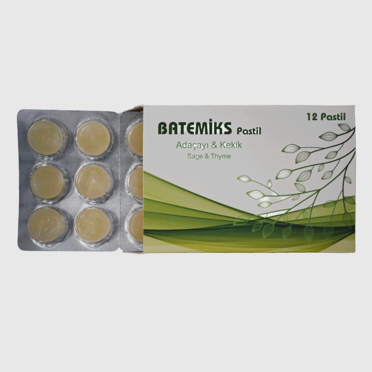 Batemiks Sage & Thyme 12-Piece Pastilles