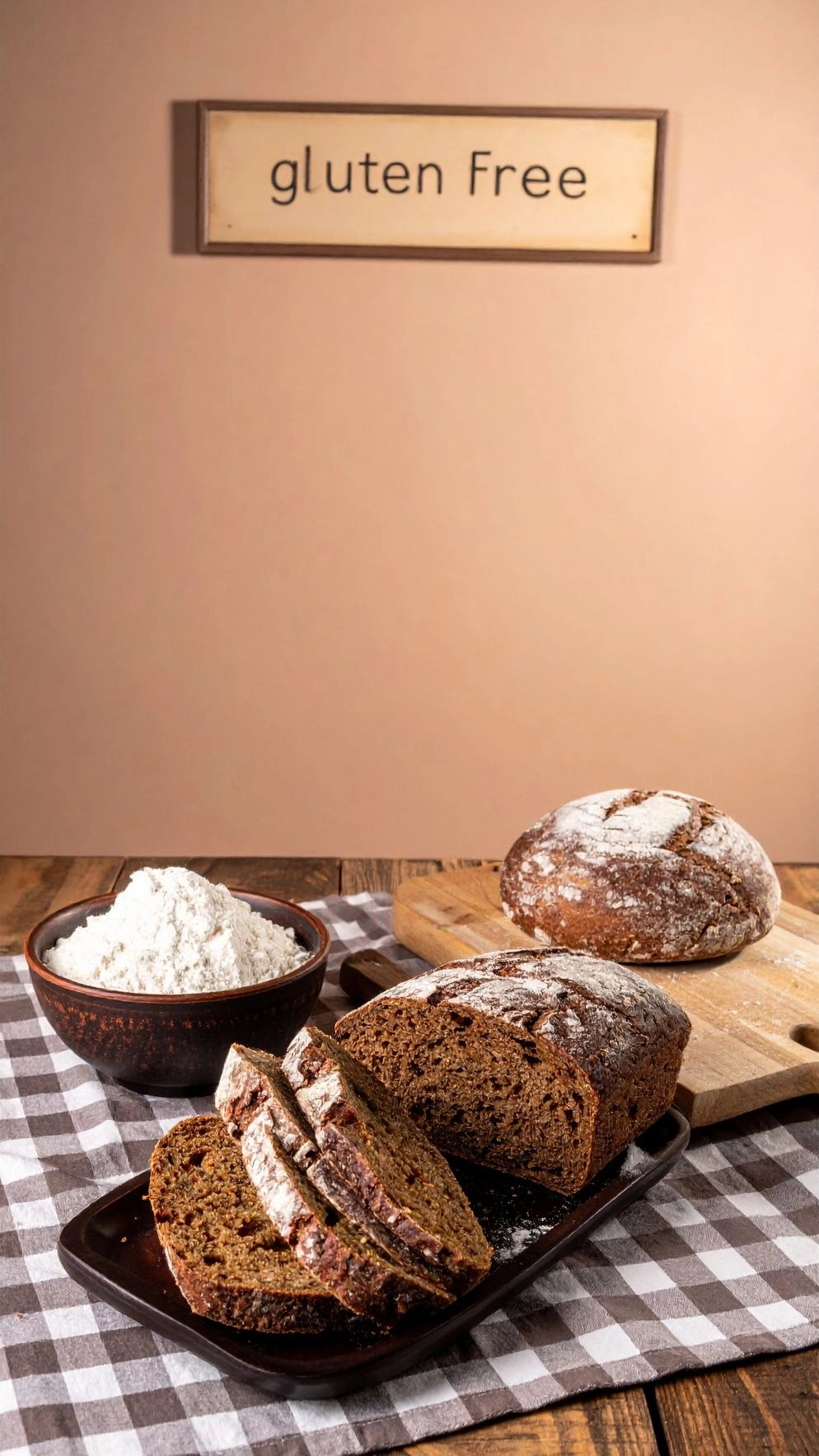 Glutensiz Karabuğdaylı Un Karışımı | 250 gr (Glutensiz ekmek yapmak için)
