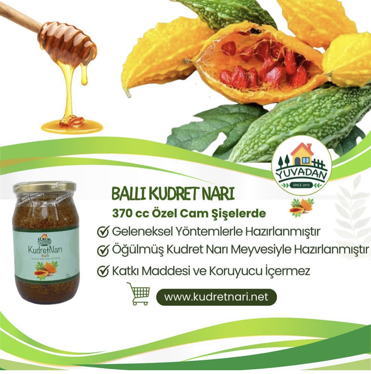 Honey Bitter Melon Paste - 660cc