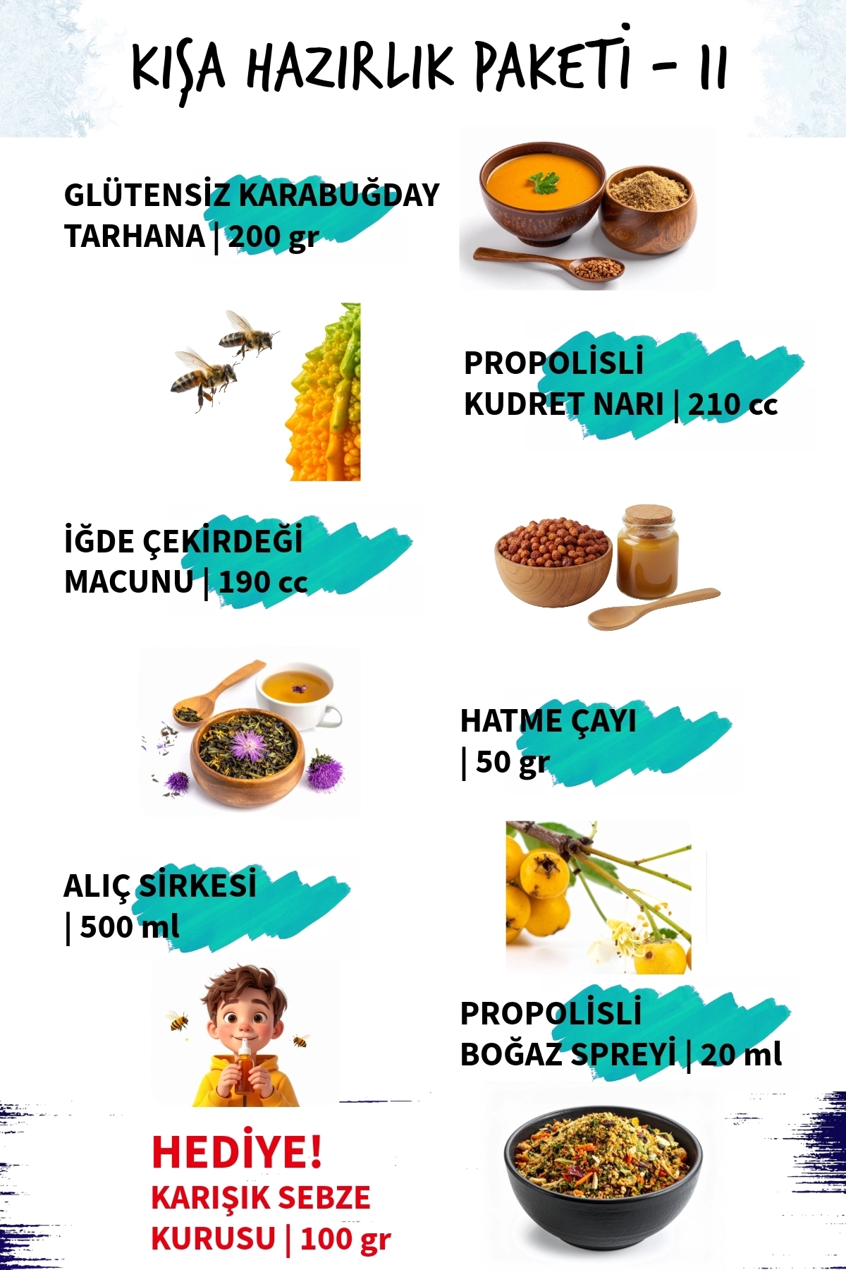 Winter Preparation Maxi Healthy Food Package