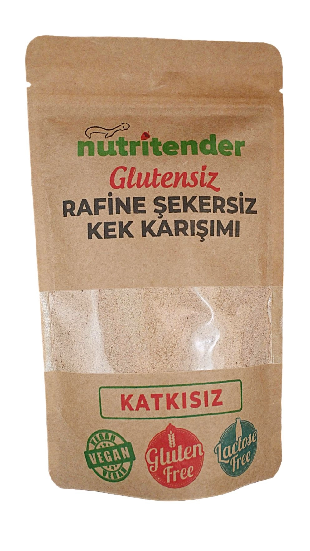 Glutensiz Rafine Şekersiz Kek Karışımı | 250 gr
