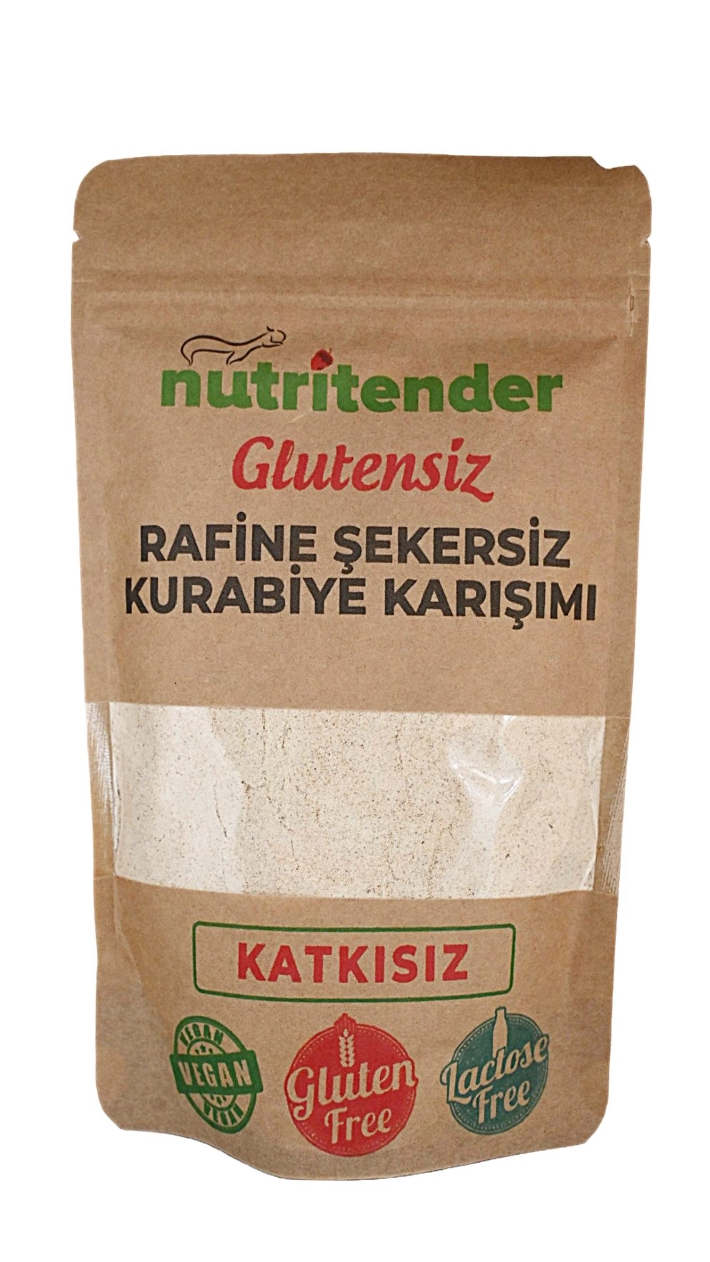 Glutensiz Rafine Şekersiz Kurabiye Karışımı | 250 gr