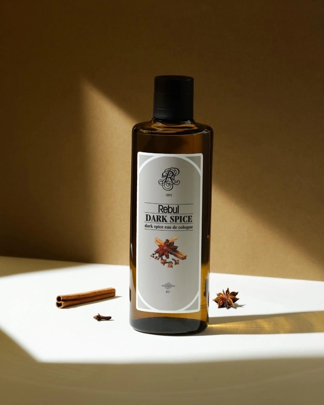 Rebul Dark Spice EDC Cologne | 250 ml Glass Bottle