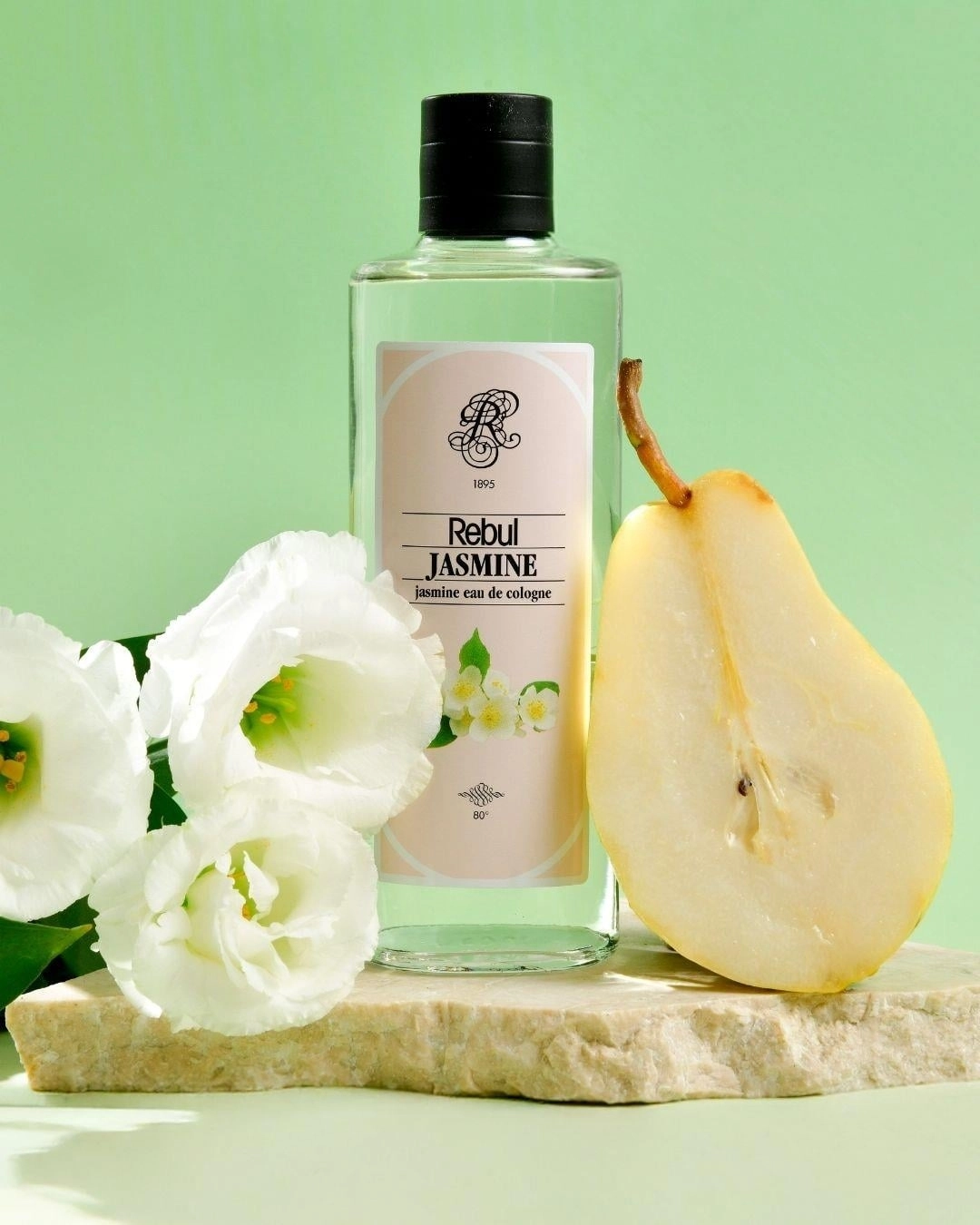 Rebul Jasmine EDC Cologne | 250 ml Glass Bottle