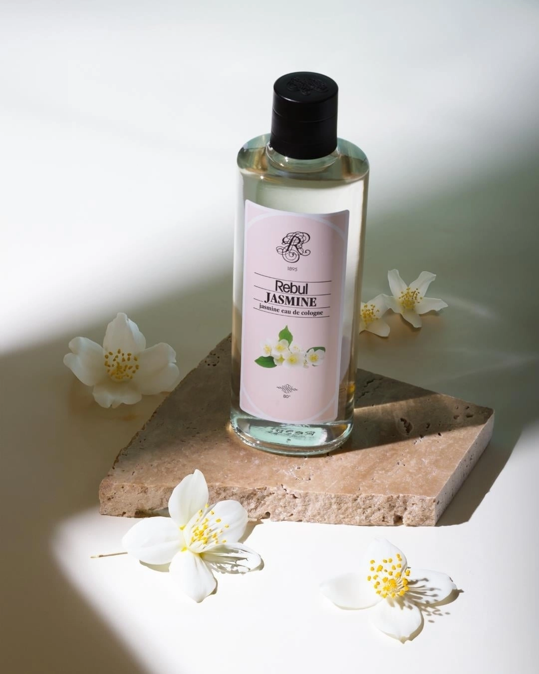 Rebul Jasmine EDC Cologne | 250 ml Glass Bottle