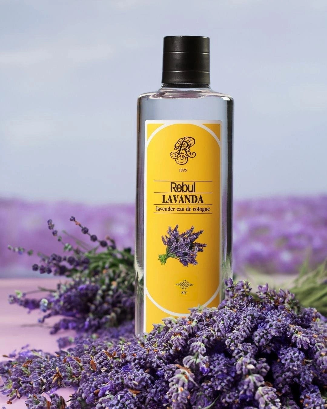 Rebul Lavender EDC Cologne | 250 ml Glass Bottle