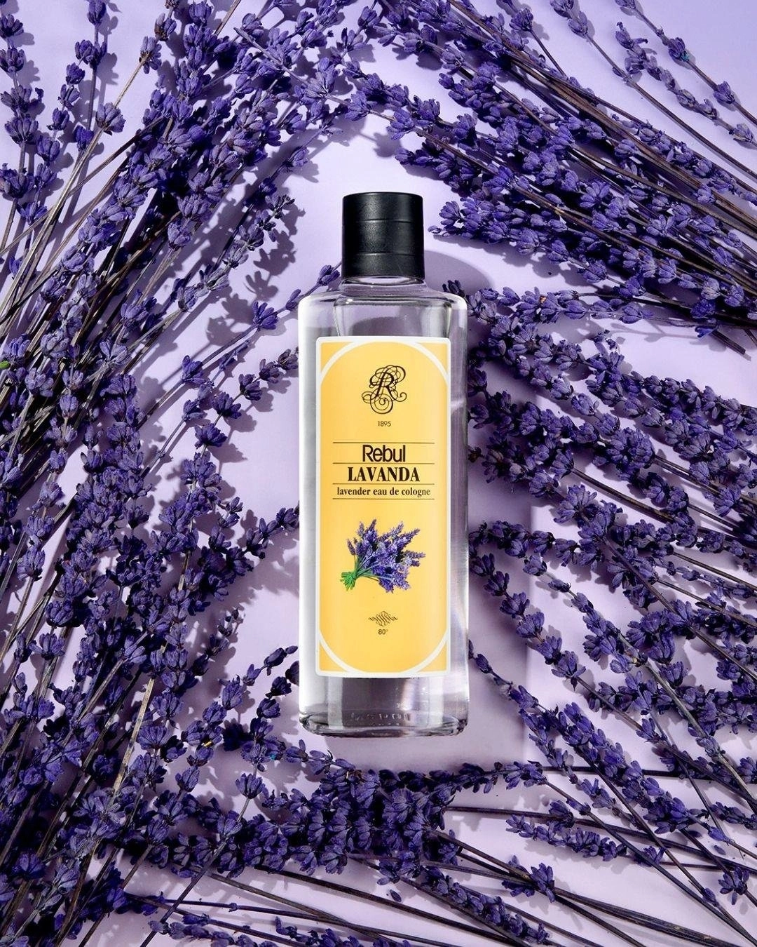 Rebul Lavender EDC Cologne | 250 ml Glass Bottle
