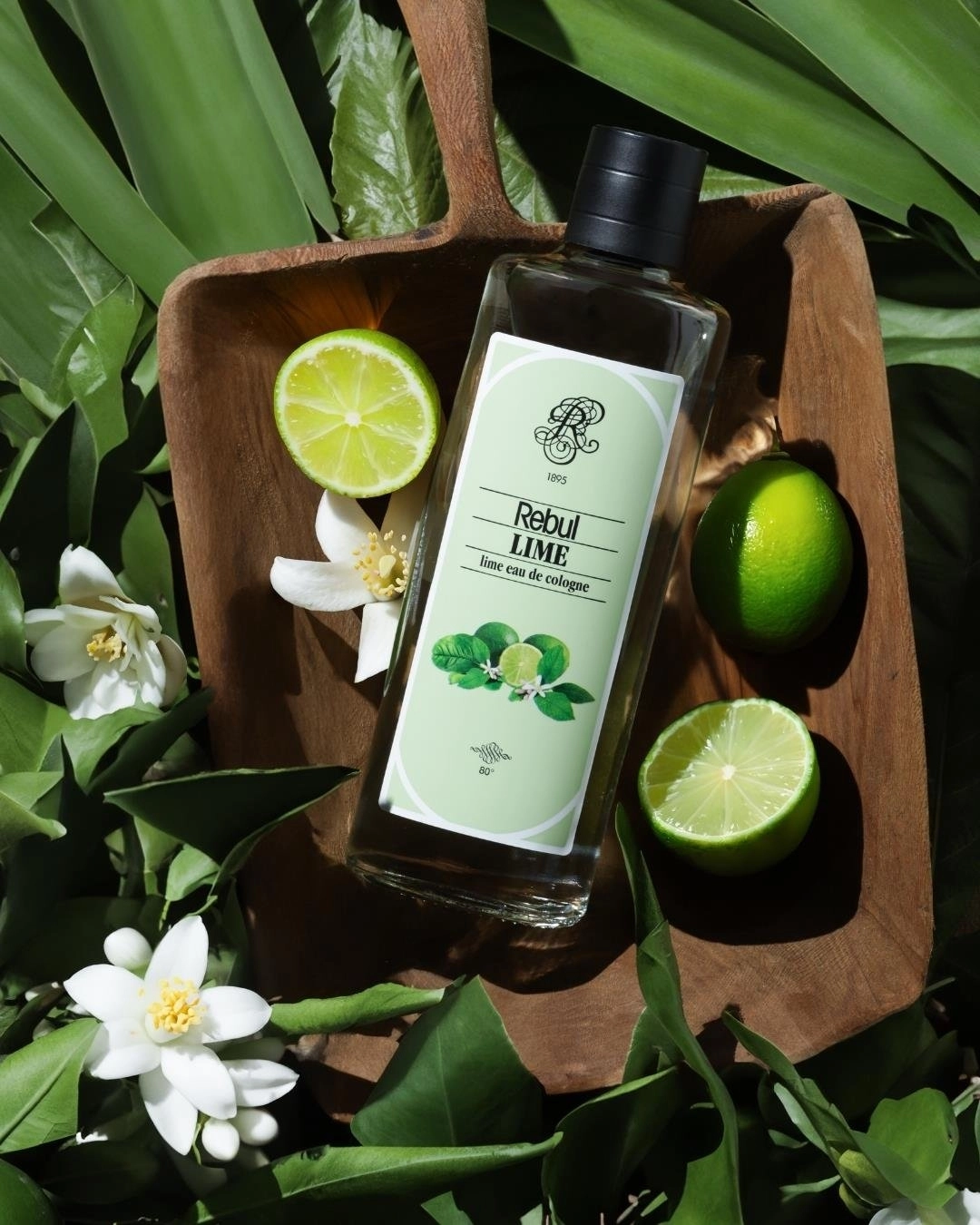 REBUL LIME EDC 250ML UNISEX LF Glass Bottle