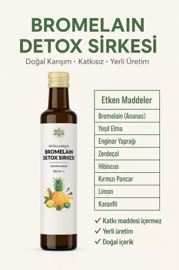 Natural Mix Detox Vinegar - 250ml