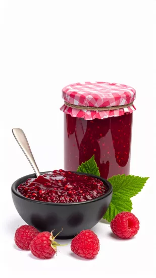 Şeker İlavesiz Ahududu Reçeli | 300 gr