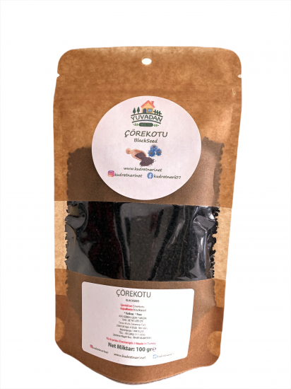 Black Cumin - Black Cumin Table 100 gr