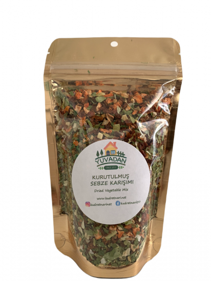 Dried Vegetables 200gr - Dried Vegetables - Dried Vegetables Mixture - Dried Vegetables - 200gr