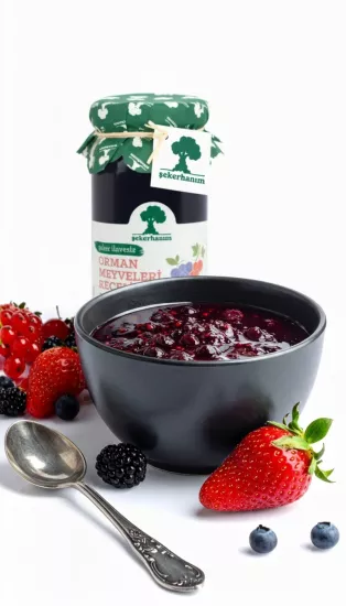 Şeker İlavesiz Orman Meyveleri Reçeli | 300 gr