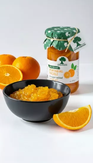 Şeker İlavesiz Portakal Reçeli | 300 gr