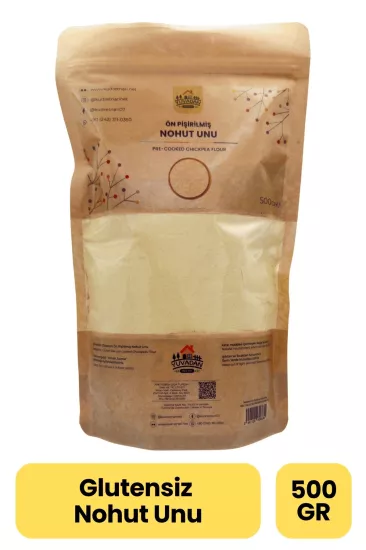 Ön Pişirilmiş Nohut Unu (Glütensiz) - 500gr
