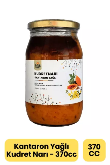 Kantaron Yağlı Kudret Narı - 370cc