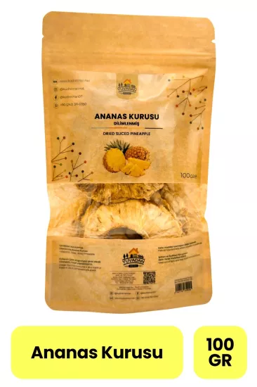 Dried Pineapple - 100gr