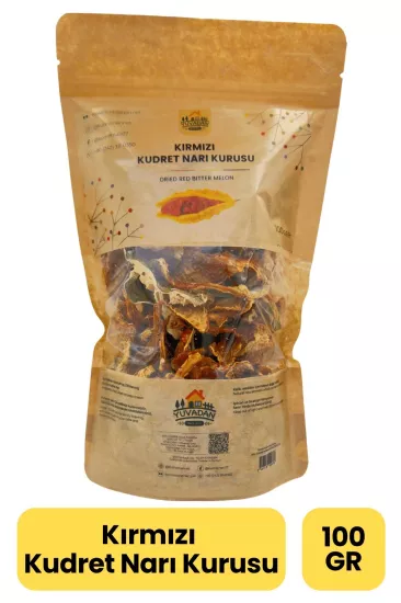 Kırmızı Kudret Narı Kurusu - 100gr