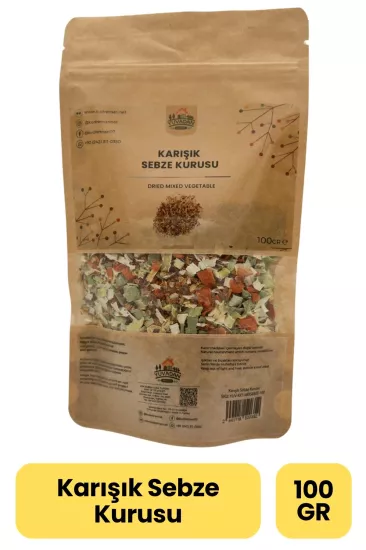 Karışık Sebze Kurusu - 100gr
