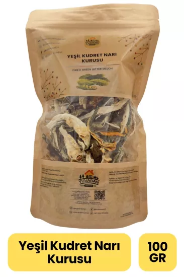 Yeşil Kudret Narı Kurusu - 100gr