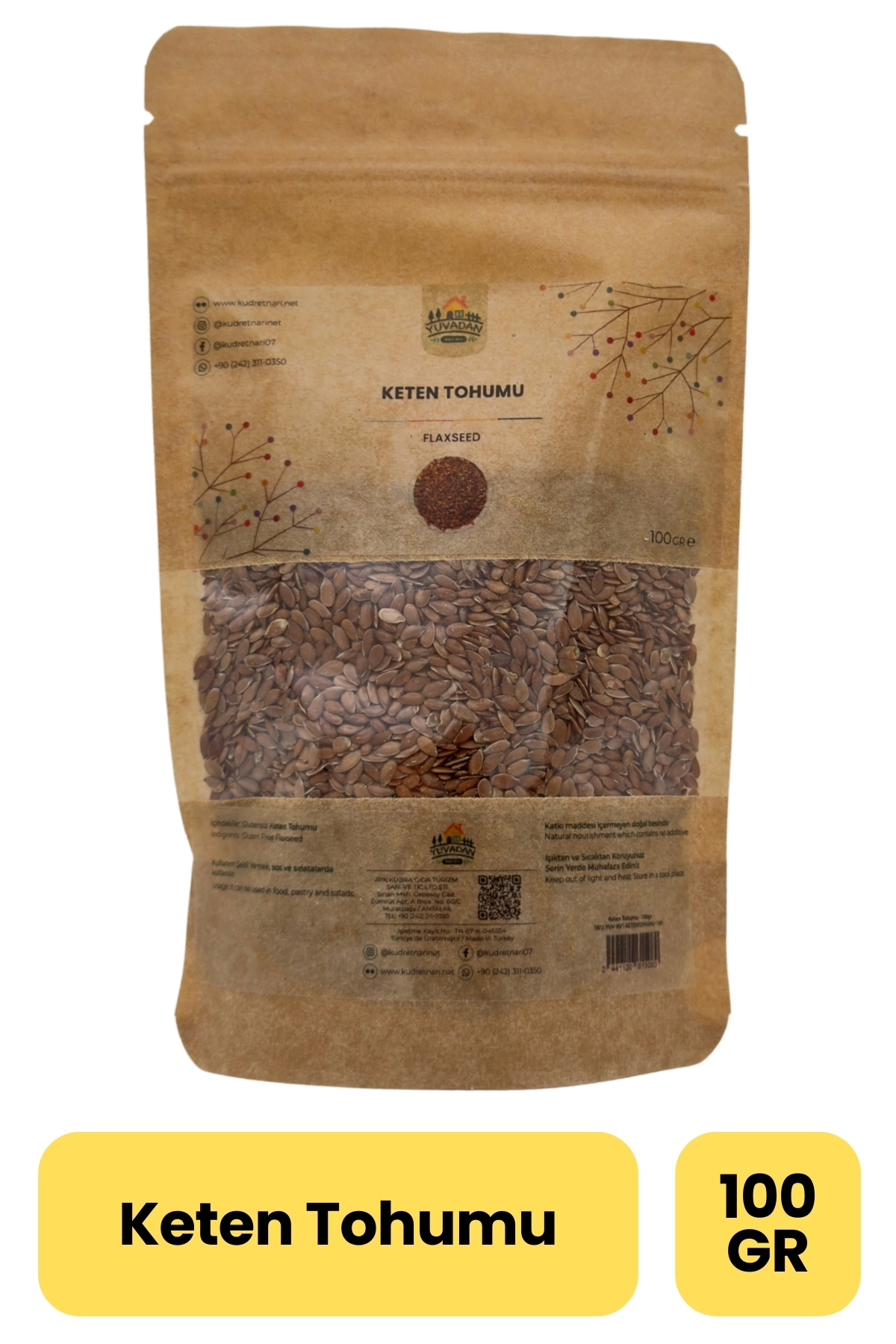 Keten Tohumu - 100 gram