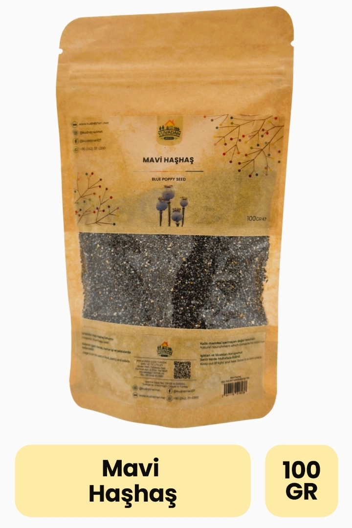 Mavi Haşhaş Tohumu - 100gr