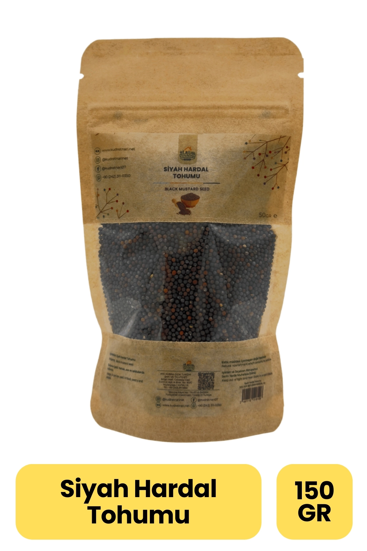 Siyah Hardal Tohumu - 150gr
