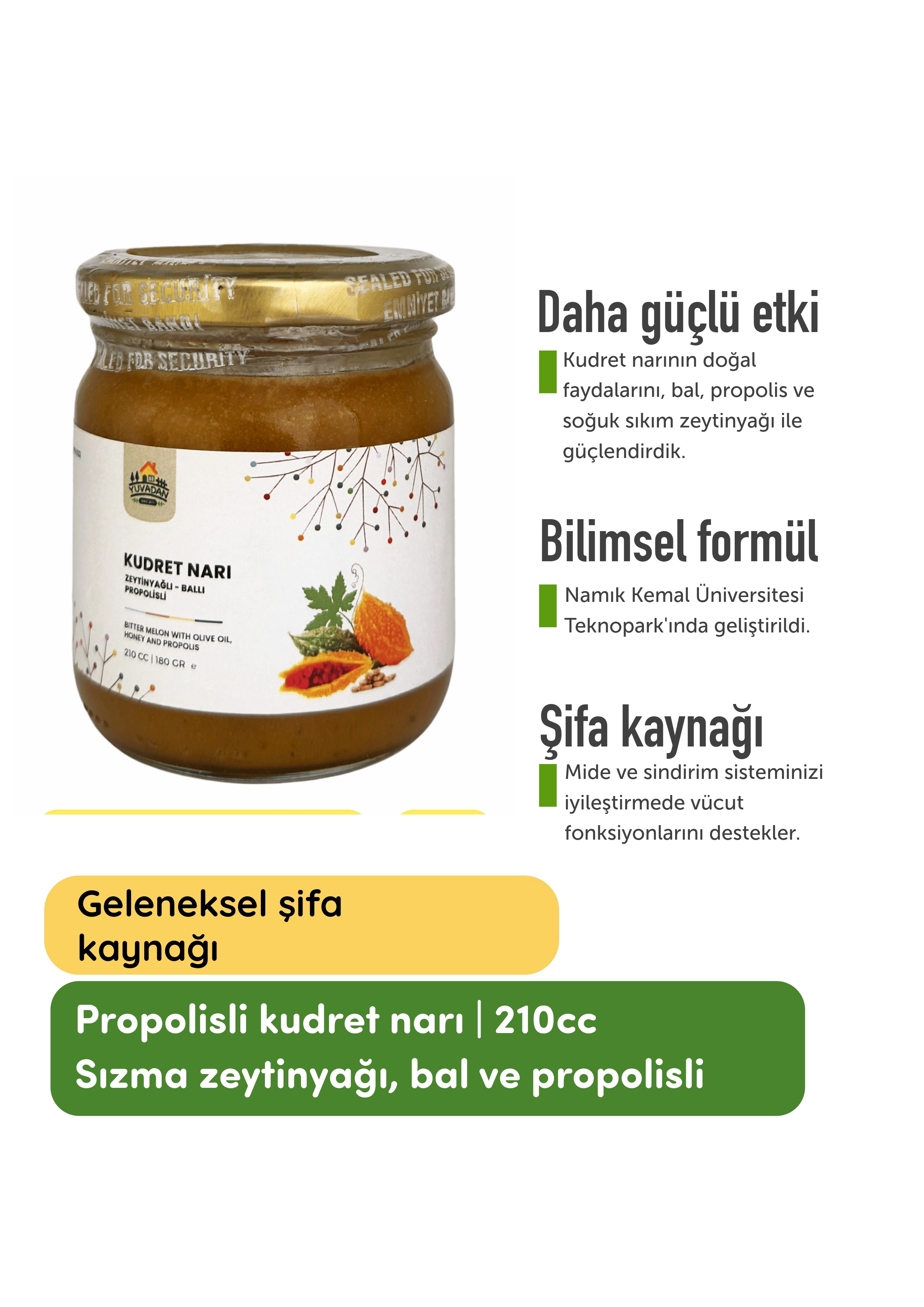 Bitter Melon Extract with Propolis - 210cc