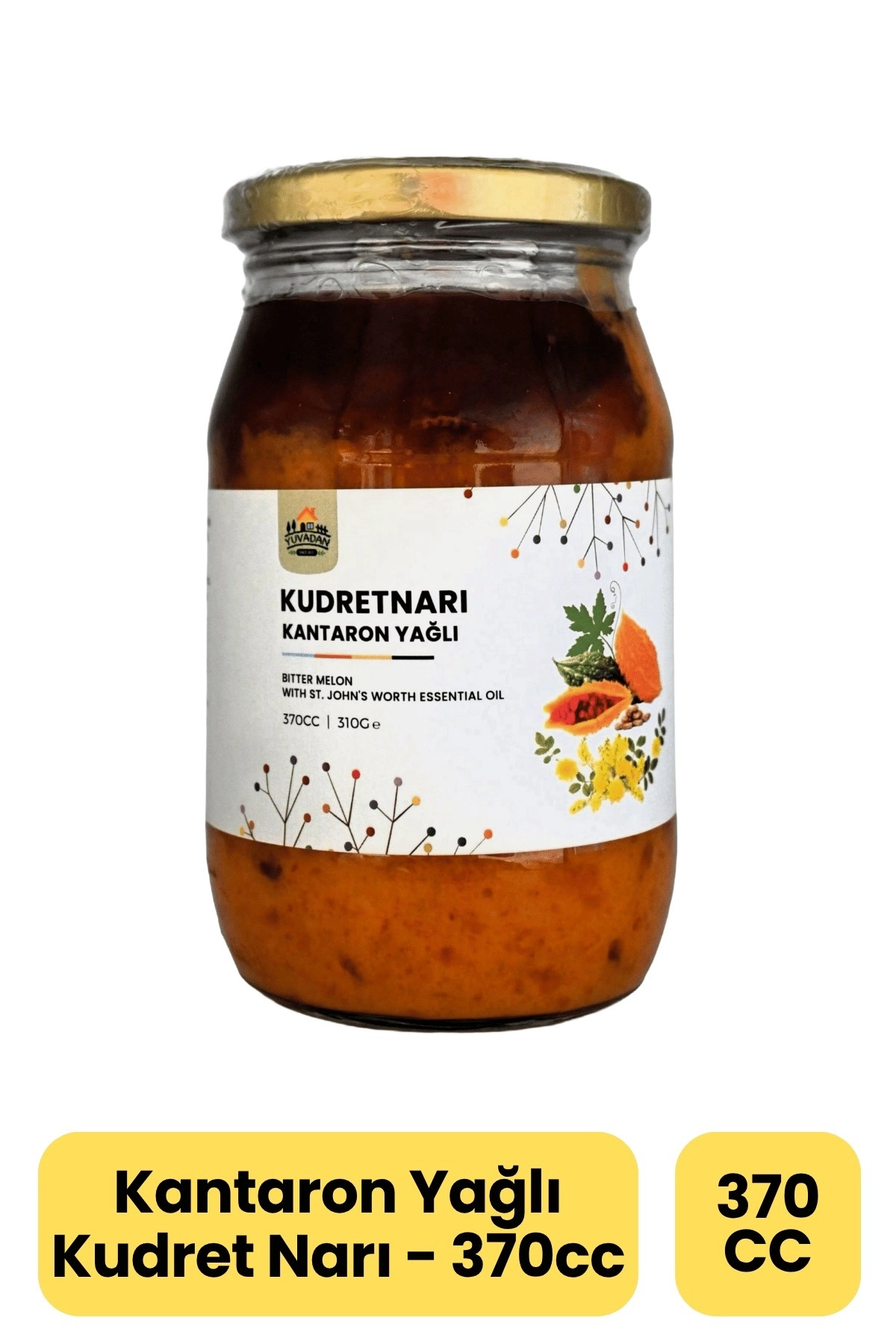 Kantaron Yağlı Kudret Narı - 370cc