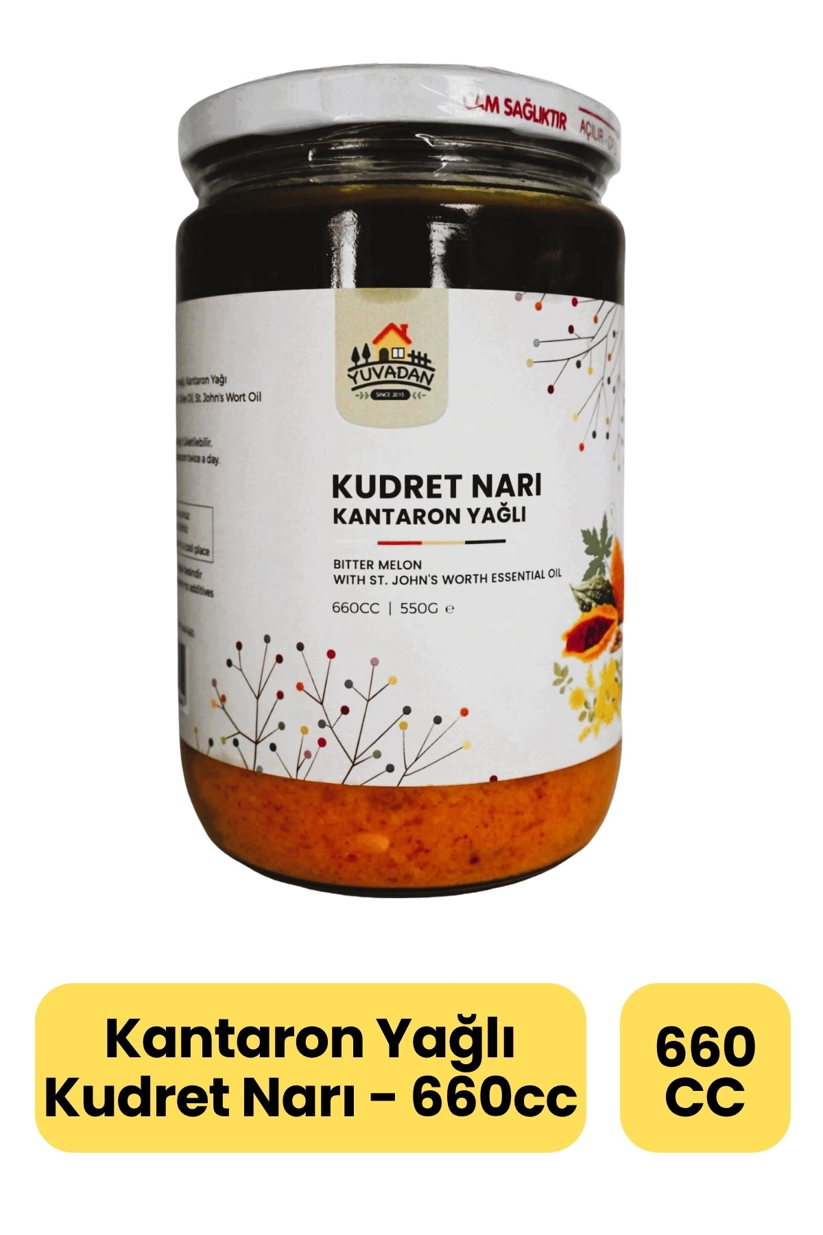 Kantaron Yağlı Kudret Narı - 660cc