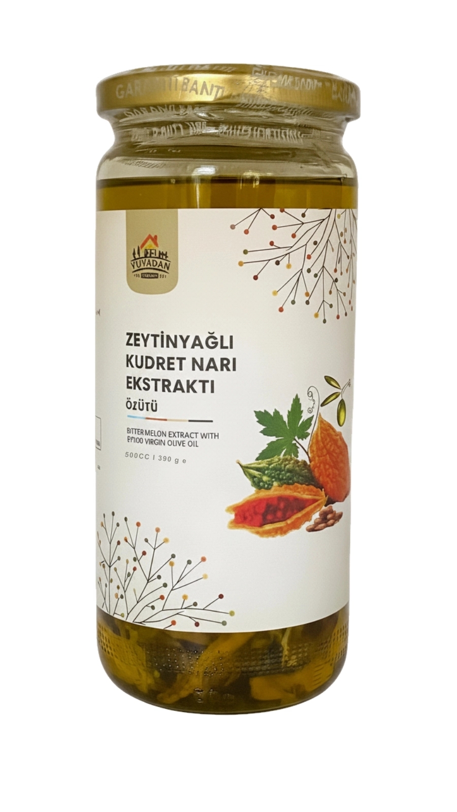 Olive Oil-Infused Pomegranate Extract - 500 ml