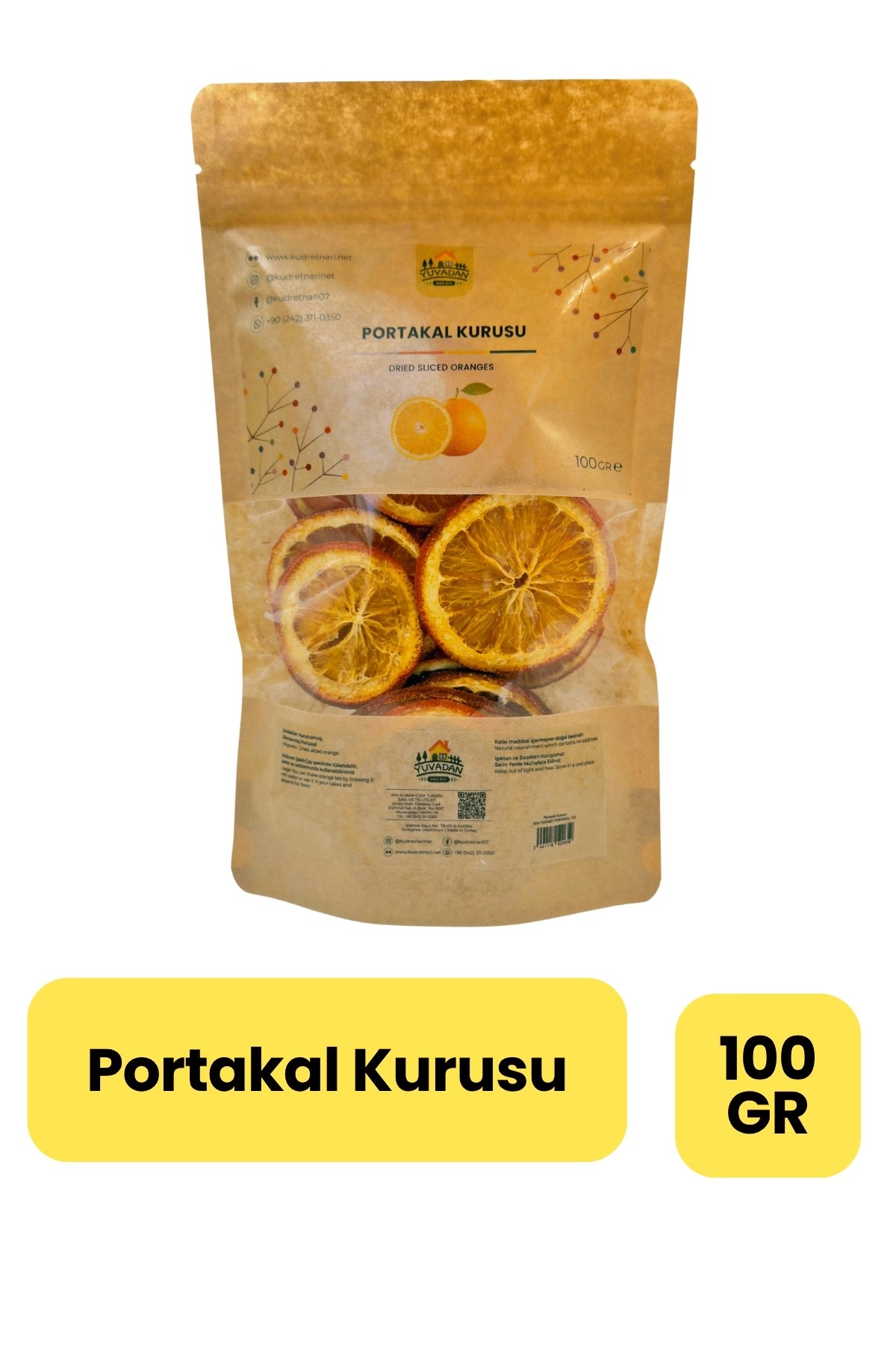 Dried Orange - 100gr