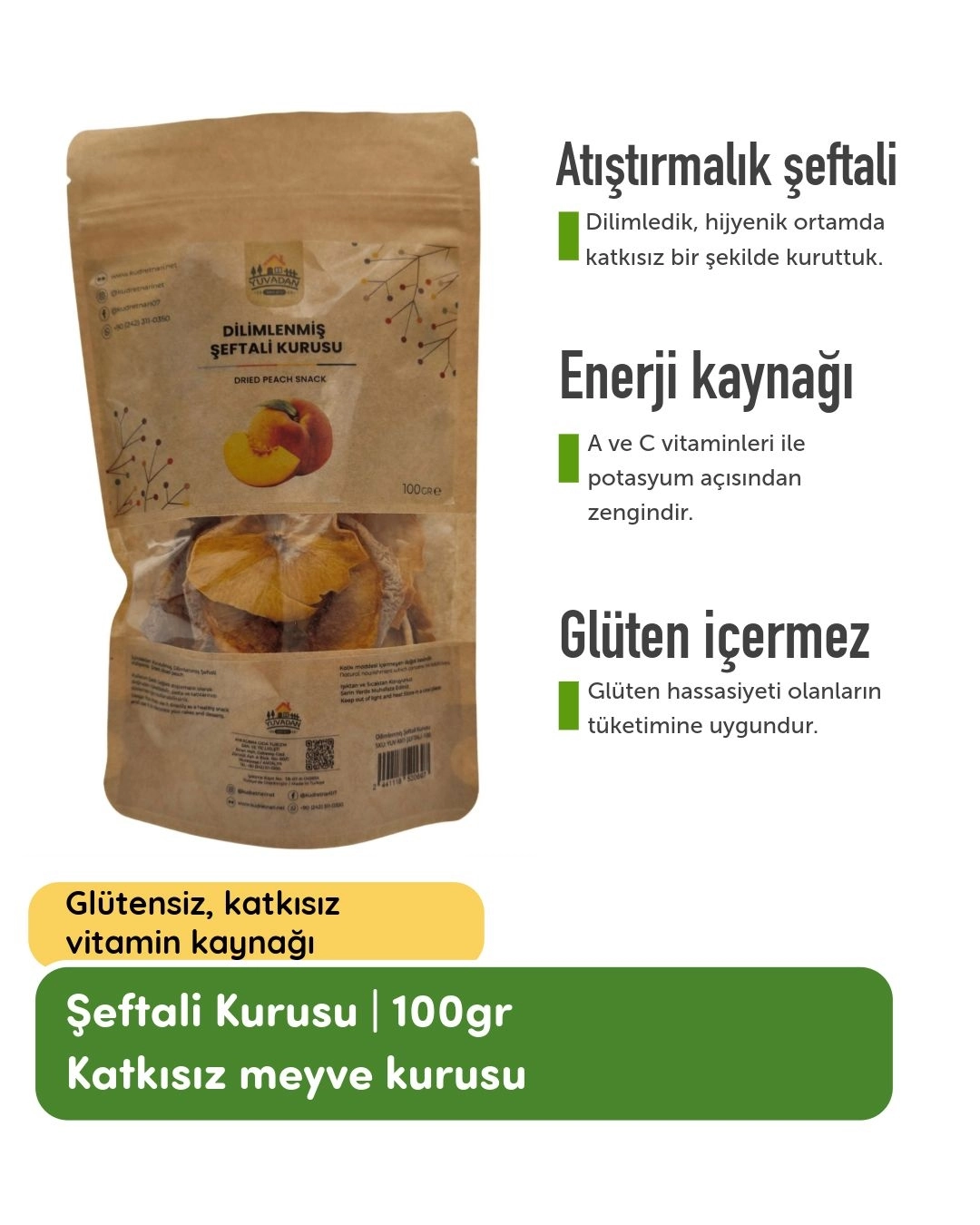 Şeftali Kurusu - 1000