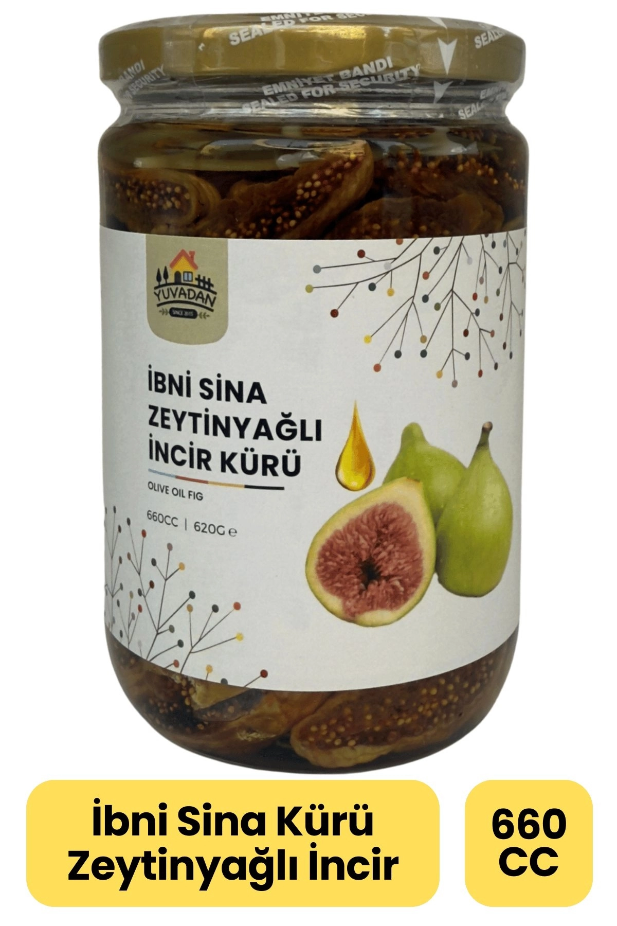 İbni Sina Kürü Zeytinyağlı İncir - 660cc