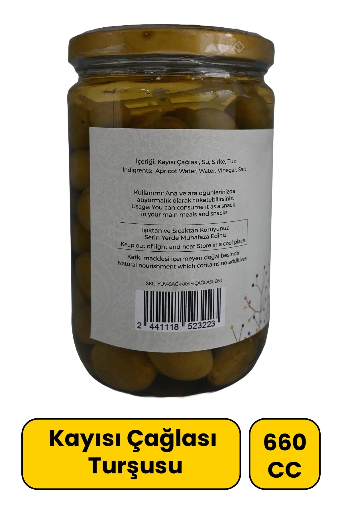 Apricot Watermelon Pickle - 660cc