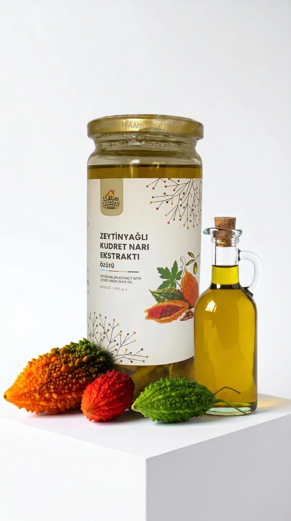 Olive Oil-Infused Pomegranate Extract - 500 ml